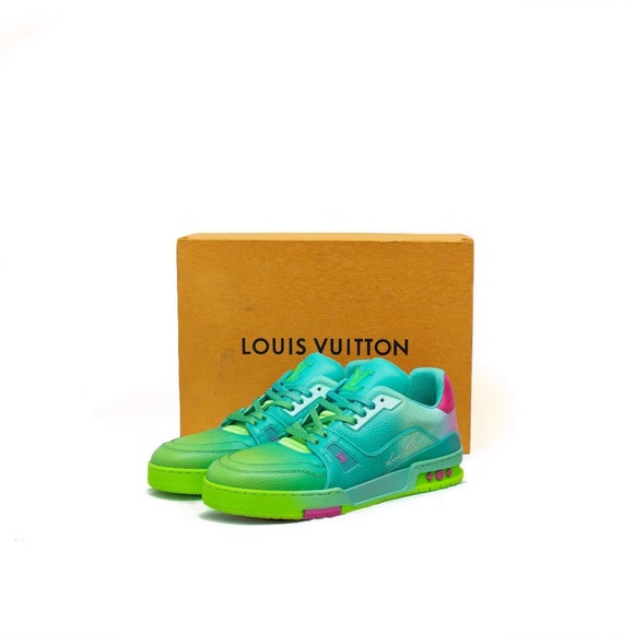 RARE Louis Vuitton LV OMBRE Trainer Sneakers – Virgil Abloh SS19 -  Size US 8 - Picture 1 of 9